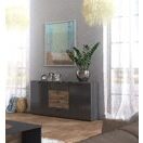 Sideboard SARI 2 Grau-Flagstaff