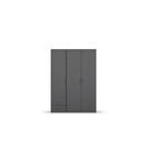 Kleiderschrank VOYAGER grau metallic