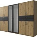 Kleiderschrank TAIGA Artisan Eiche-Graphit