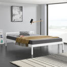 Holzbett Vimmerby 140x200 cm Weiss