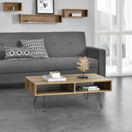 Couchtisch Moreno 110x60x35 cm Holzfarben