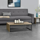 Couchtisch Palermo 100x60x30 cm Holzfarben