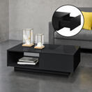 Couchtisch Biskra 95x55x31 cm Schwarz