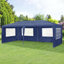 Pavillon Wedau 600x300x255 cm Dunkelblau