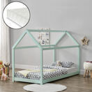 Kinderbett Netstal 90x200 cm Holz Mint