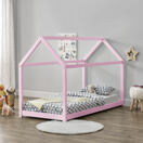 Kinderbett Netstal 90x200 cm Rosa