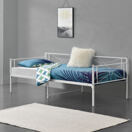 Metallbett Alvesta 90x200 cm Weiss