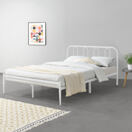 Metallbett Hank 160x200 cm Weiss