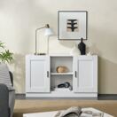 Sideboard Spttrup 120x30,5x70cm Weiss