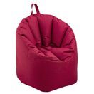 Sitzsack Big Bamba 70 x 80 cm outdoor bordeaux rot