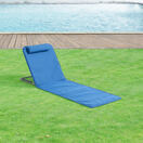 Strandmatte Donostia 2er Set 143x48cm Blau