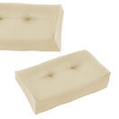 Eckkissen Firgas Palettenkissen 60x40x20/10 cm Beige