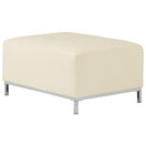 Ottomane Leder beige OSLO