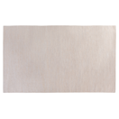 Teppich Baumwolle beige 140 x 200 cm Kurzflor DERINCE