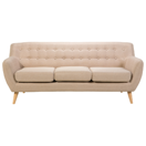 3-Sitzer Sofa beige / hellbraun MOTALA