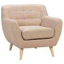 Sessel Polsterbezug beige MOTALA