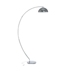 Stehlampe silber 188 cm rund KAMA