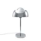 Tischlampe silber 44 cm rund SENETTE