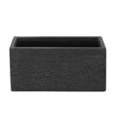 Blumentopf schwarz rechteckig 50 x 23 x 24 cm MYRA