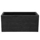 Blumentopf schwarz rechteckig 80 x 37 x 38 cm MYRA