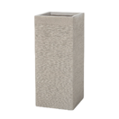 Blumentopf beige quadratisch 26 x 26 x 60 cm DION