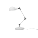 Schreibtischlampe schneeweiss 61 cm rund CABRIS