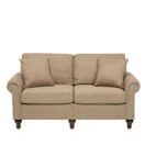 2-Sitzer Sofa Polsterbezug sandbeige OTRA