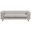 3-Sitzer Sofa Polsterbezug beige VISSLAND