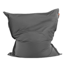 Sitzsack mit Innensack für In- und Outdoor 140 x 180 cm dunkelgrau FUZZY