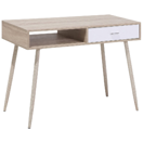 Schreibtisch heller Holzfarbton 100 x 48 cm DEORA