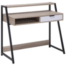 Schreibtisch heller Holzfarbton 100 x 50 cm CALVIN