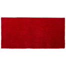 Teppich rot 80 x 150 cm Shaggy DEMRE