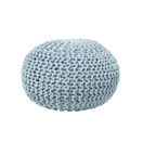 Pouf hellblau ? 50 cm CONRAD