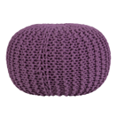 Pouf lila ? 50 cm CONRAD