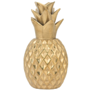 Dekofigur Keramik gold Ananas 23 cm TYANA