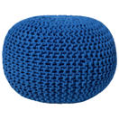 Pouf blau ? 50 cm CONRAD