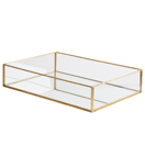 Tablett Spiegeleffekt / gold 30 x 20 cm GRENOBLE