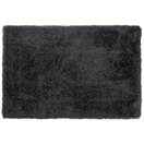 Teppich schwarz 160 x 230 cm Shaggy CIDE