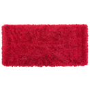 Teppich rot 80 x 150 cm Shaggy CIDE