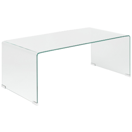 Couchtisch Glas transparent 100 x 50 x 40 cm KENDALL