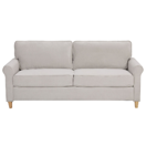 3-Sitzer Sofa Samtstoff beige RONNEBY