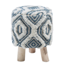 Hocker weiss-blau AGRA