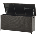 Auflagenbox Rattan braun 126 x 46 cm MODENA