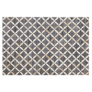 Teppich Kuhfell grau / beige 140 x 200 cm Patchwork Kurzflor GENC