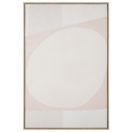 Leinwandbild beige / rosa 63 x 93 cm BAONE