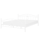 Metallbett weiss Lattenrost 180 x 200 cm ANTLIA