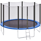 Trampolin blau mit Sicherheitsnetz 366 cm RISATA