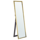 Stehspiegel gold rechteckig 40 x 140 cm BRECEY