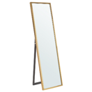 Stehspiegel gold rechteckig 40 x 140 cm TORCY