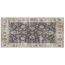 Teppich mehrfarbig orientalisches Muster 80 x 150 cm Kurzflor PELITLI